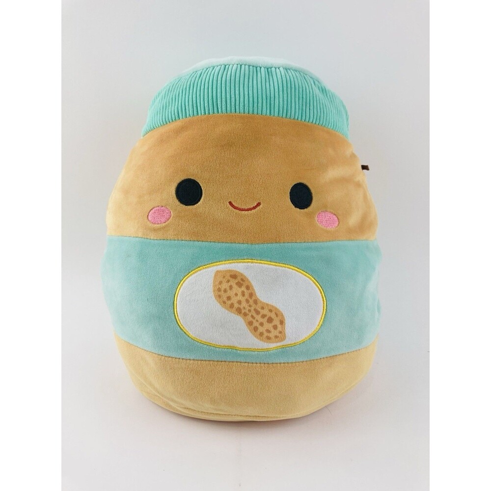 Antoine Peanut Butter Squishmallow 16 in Teal Green Brown Mint No Paper Tags Sof